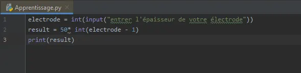 de Python à Pycharm